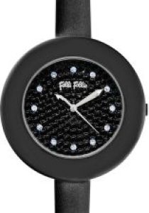 Folli Follie Quartz Black Dial Stainless Steel WF0