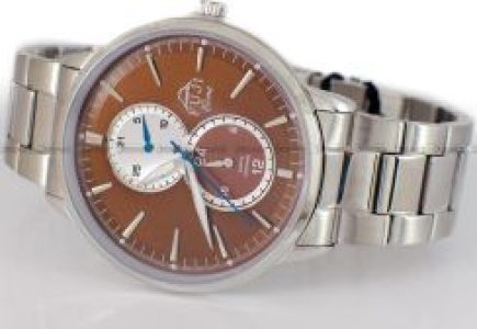 Fujitime M7108Qs Brown Silver