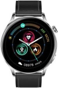 Garett Men Elegance Czarny Skórzany