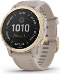 Garmin Fenix 6S Pro Solar Jasnozłoty (0100240911)