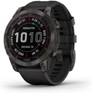 GARMIN Fenix 7 Sapphire Solar Tytanowo-szary (010-