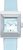 Gucci G-Frame Quartz Blue Dial Stainless Steel YA1