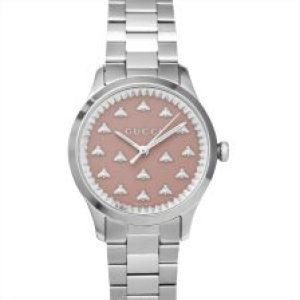 Gucci G-Timeless Quartz Pink Dial Stainless Steel