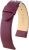Hirsch Fioletowy pasek skórzany 20 mm Toronto 03702186-2-20 (M)