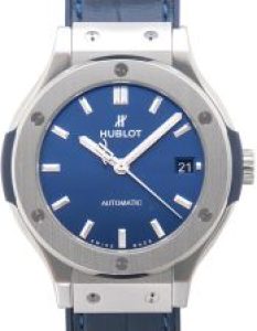 Hublot Classic Fusion Titanium Blue Automatic Dial