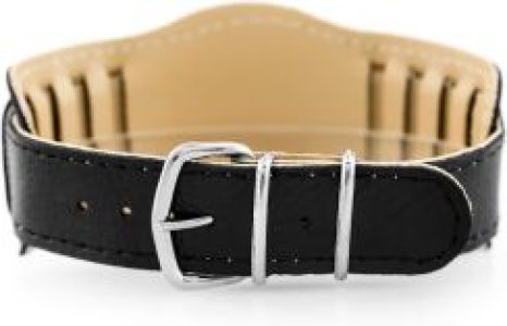 Inny Pasek Z Ekoskóry Do Zegarka Podkładka Czarny/Czarny – 18Mm