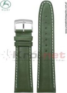 Kuki Pasek Do Zegarka 0308.Zieb24 Zielony Gładki J