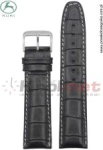 Kuki Pasek Do Zegarka K 308B.Kr B/20 Czarny Imitac