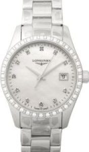 Longines Conquest Classic Quartz White Mother of P