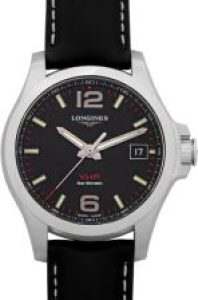 Longines Conquest V.H.P. Quartz Black Dial L371645