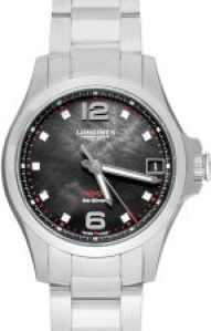 Longines CONQUEST VHP Quartz Black Mother of Pearl