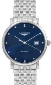 Longines Elegant Automatic Blue Dial Diamond L4910