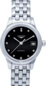 Longines Flagship Automatic Black Dial Diamond L42
