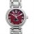 Longines PrimaLuna Quartz Red Dial Stainless Steel
