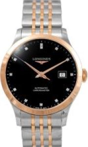 Longines Record Automatic Black Dial L28215577
