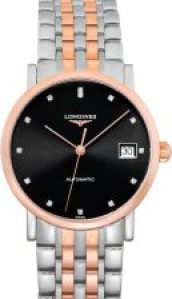 Longines The Elegant Collection Automatic Black Dial Stainless Steel L48095577