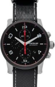 Montblanc Timewalker Chronograph Automatic Black Dial 113827