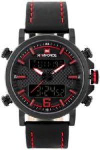 NAVIFORCE NF9135 zn076c black/red  Czarny
