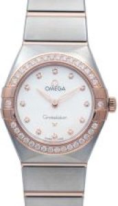 Omega Constellation Manhattan Quartz 25 mm White D