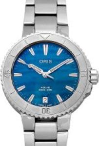 Oris Aquis Automatic Blue Dial Stainless Steel Lad