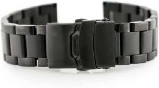 Pacific Bransoleta M3 Solid Steel Czarna 20Mm