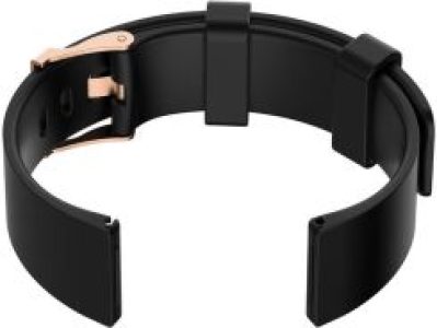 Pacific Pasek gumowy do zegarka U15 – czarny/rosegold – 20mm