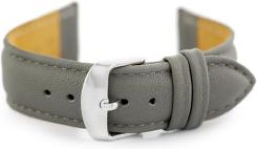 Pacific Pasek Skórzany Do Zegarka W83L – Szary – 16Mm