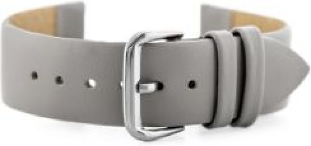 Pacific Pasek skórzany do zegarka W86 szary 22mm