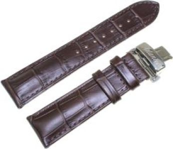 Pasek Atlantic 22 mm brązowy