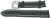 PASEK PACIFIC W18 22mm CZARNY, BIAŁE OBSZYCIA