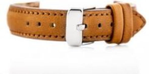 Pasek Skórzany Do Zegarka W46 Camel 12Mm