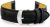 Pasek skórzany do zegarka W83L czarny 20mm