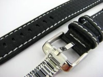 Pasek wodoodporny karbonowy do zegarka – Morellato U3586977817 20mm
