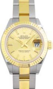 Rolex Lady Datejust 28 Automatic Champagne Dial 18kt Yellow Gold Oyster 2791730002