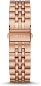 Różowozłota bransoleta Fossil 22 mm Wander FTW2112