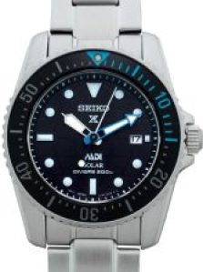 Seiko Prospex Eco-Drive Black Dial Stainless Steel