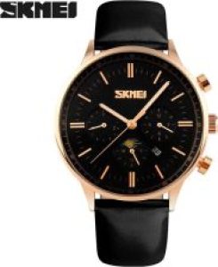 Skmei 9117 Black  Black/Rose Gold 34524