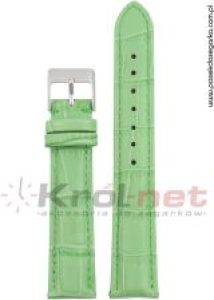 Tekla Pasek Tk110Pist/18 Pistacjowy, Faktura Krokodyla