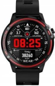 WATCHMARK L8 Czarno-Czerwony