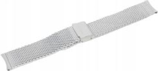 Zeppelin Bransoleta stalowa Zeppelin srebrna 22 mm